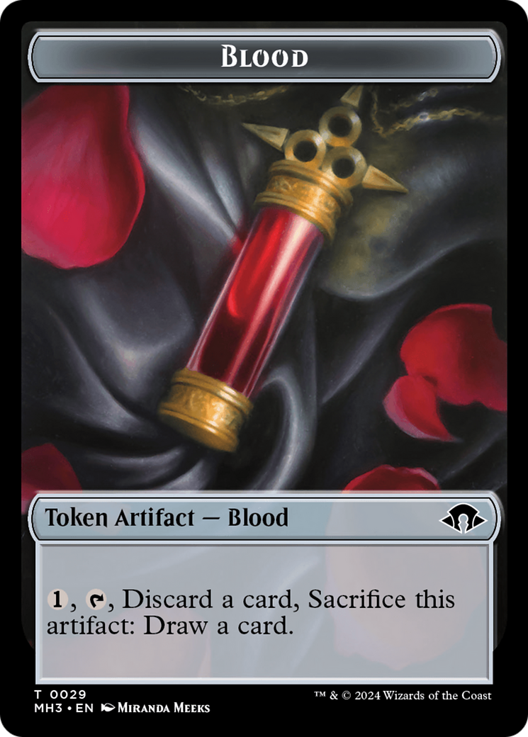 Blood Token [Modern Horizons 3 Tokens] | Yard's Games Ltd