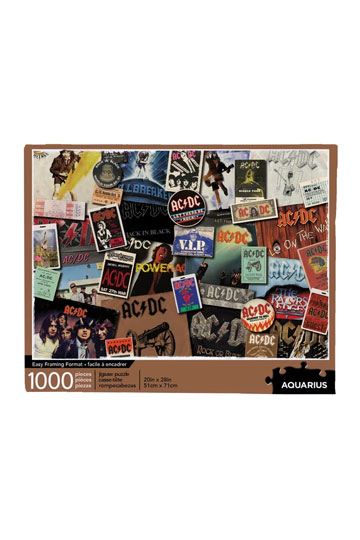 AC/DC Jigsaw Puzzle Album (1000 Pieces) [New] | Yard's Games Ltd