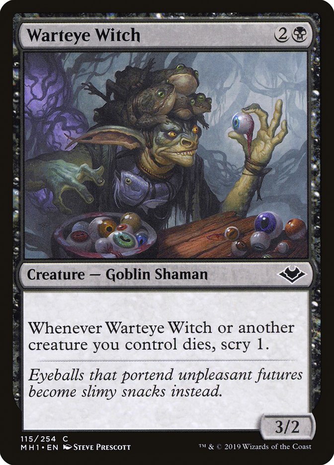 Warteye Witch [Modern Horizons] | Yard's Games Ltd