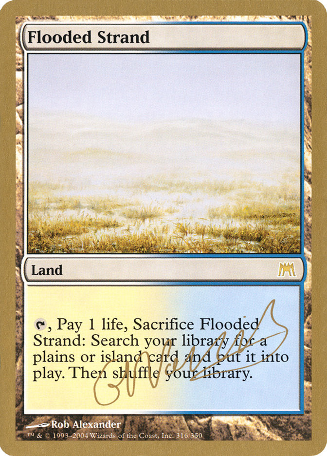 Flooded Strand (Gabriel Nassif) [World Championship Decks 2004] | Yard's Games Ltd