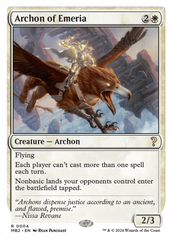 Archon of Emeria (White Border) [Mystery Booster 2] | Yard's Games Ltd