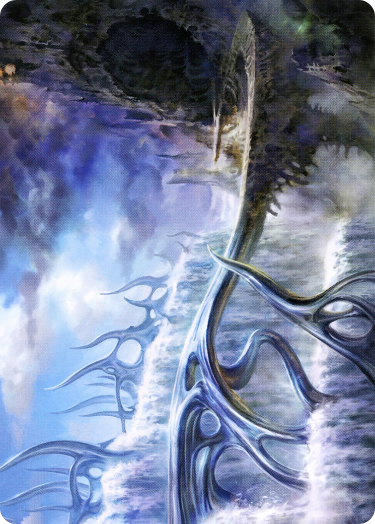 Mistvault Bridge Art Card [Modern Horizons 2 Art Series] | Yard's Games Ltd