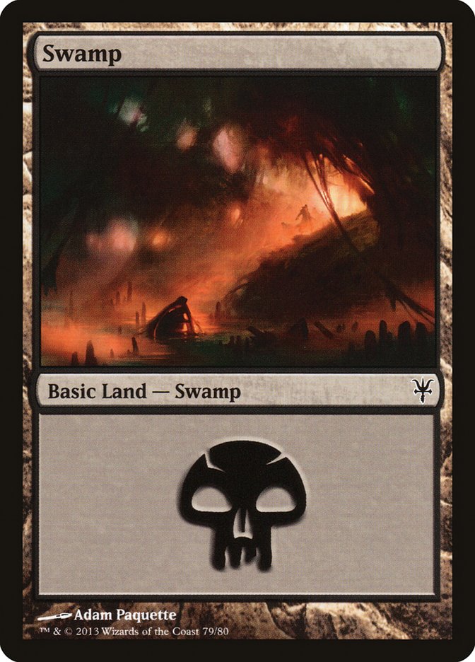 Swamp (79) [Duel Decks: Sorin vs. Tibalt] | Yard's Games Ltd