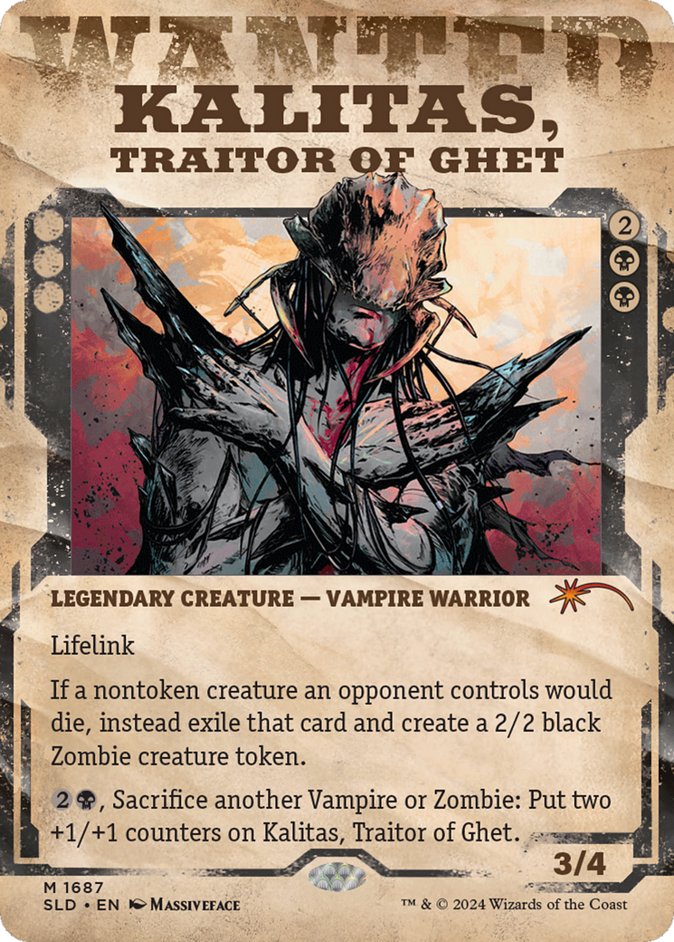 Kalitas, Traitor of Ghet [Secret Lair Drop Series] | Yard's Games Ltd