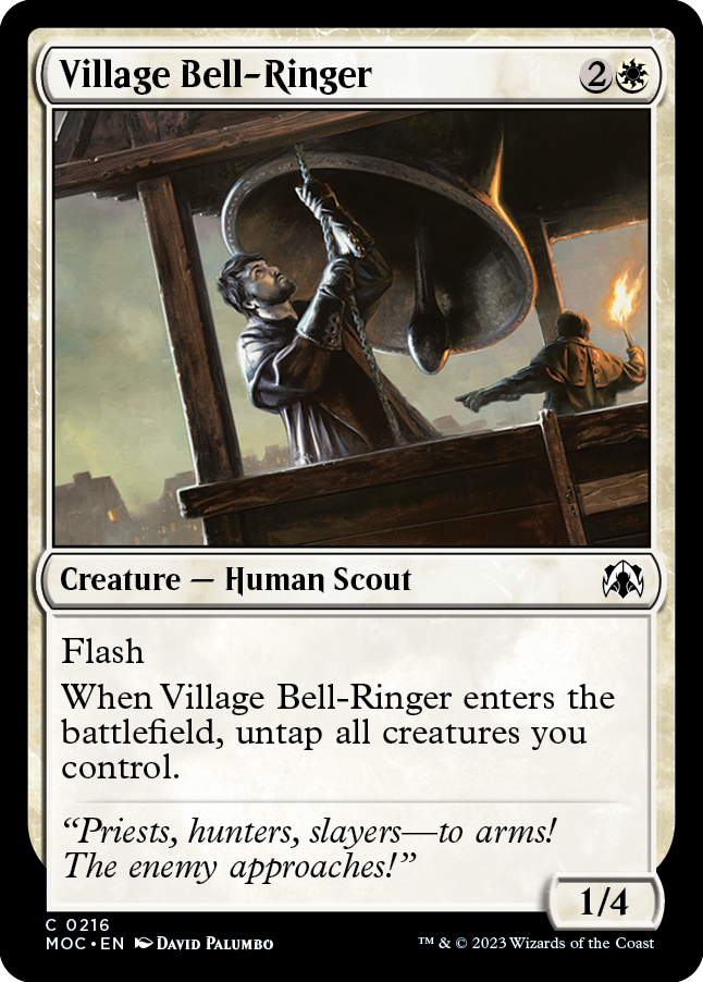 Village Bell-Ringer [March of the Machine Commander] | Yard's Games Ltd