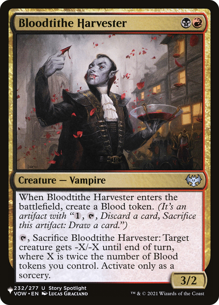 Bloodtithe Harvester [The List Reprints] | Yard's Games Ltd