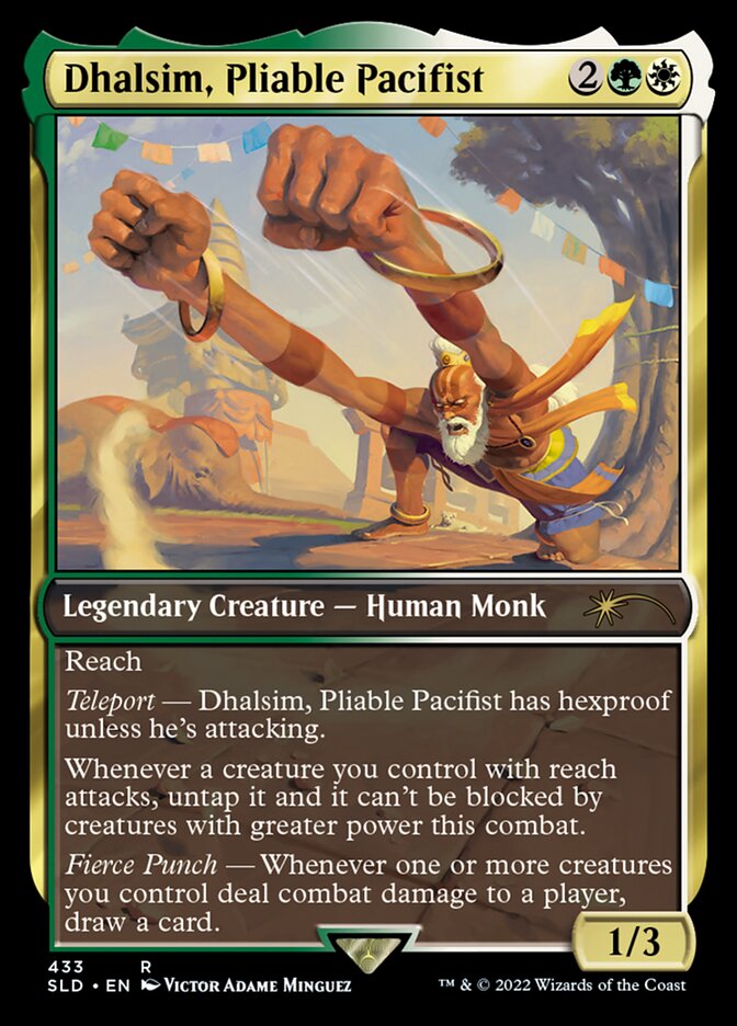 Dhalsim, Pliable Pacifist [Secret Lair Drop Series] | Yard's Games Ltd