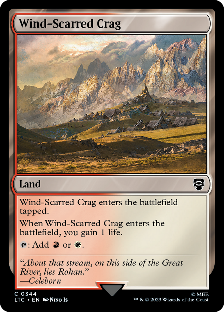 Wind-Scarred Crag [The Lord of the Rings: Tales of Middle-Earth Commander] | Yard's Games Ltd