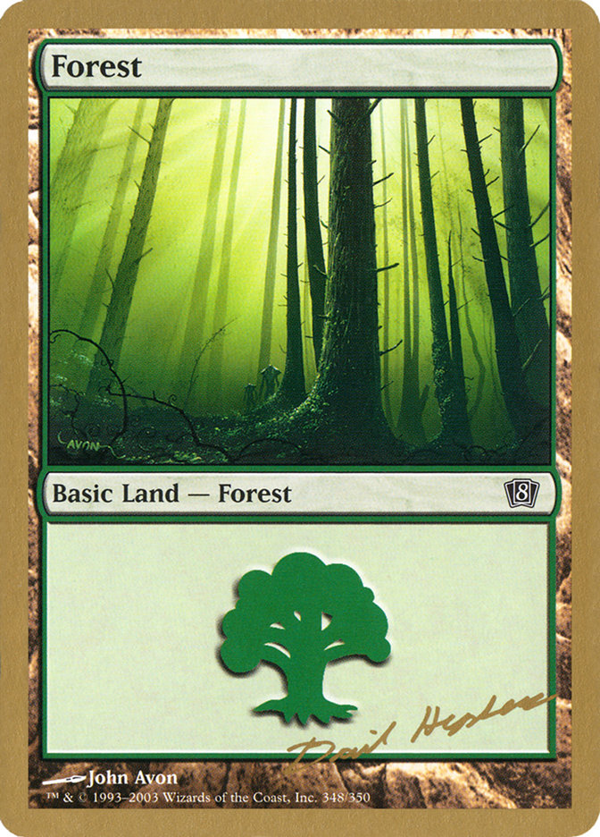 Forest (dh348) (Dave Humpherys) [World Championship Decks 2003] | Yard's Games Ltd