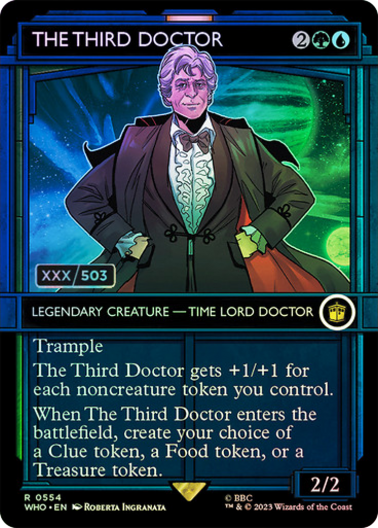 The Third Doctor (Serial Numbered) [Doctor Who] | Yard's Games Ltd