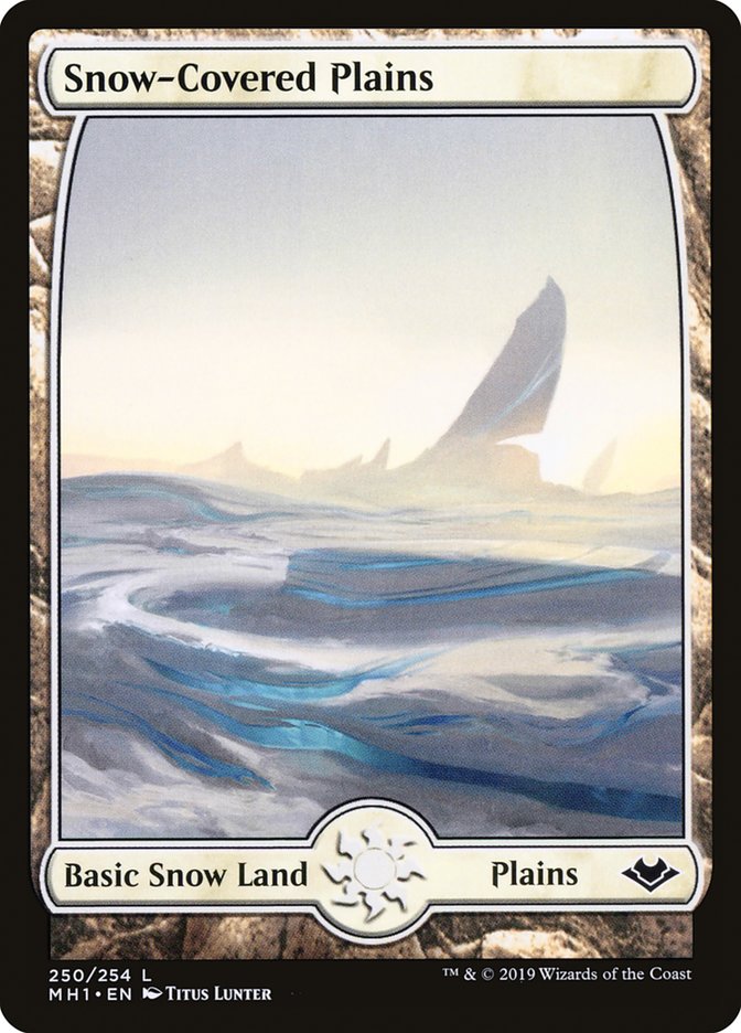 Snow-Covered Plains [Modern Horizons] | Yard's Games Ltd