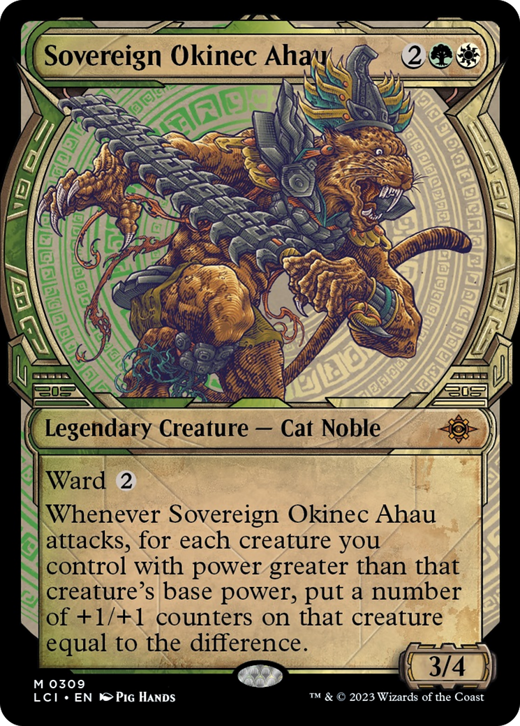 Sovereign Okinec Ahau (Showcase) [The Lost Caverns of Ixalan] | Yard's Games Ltd