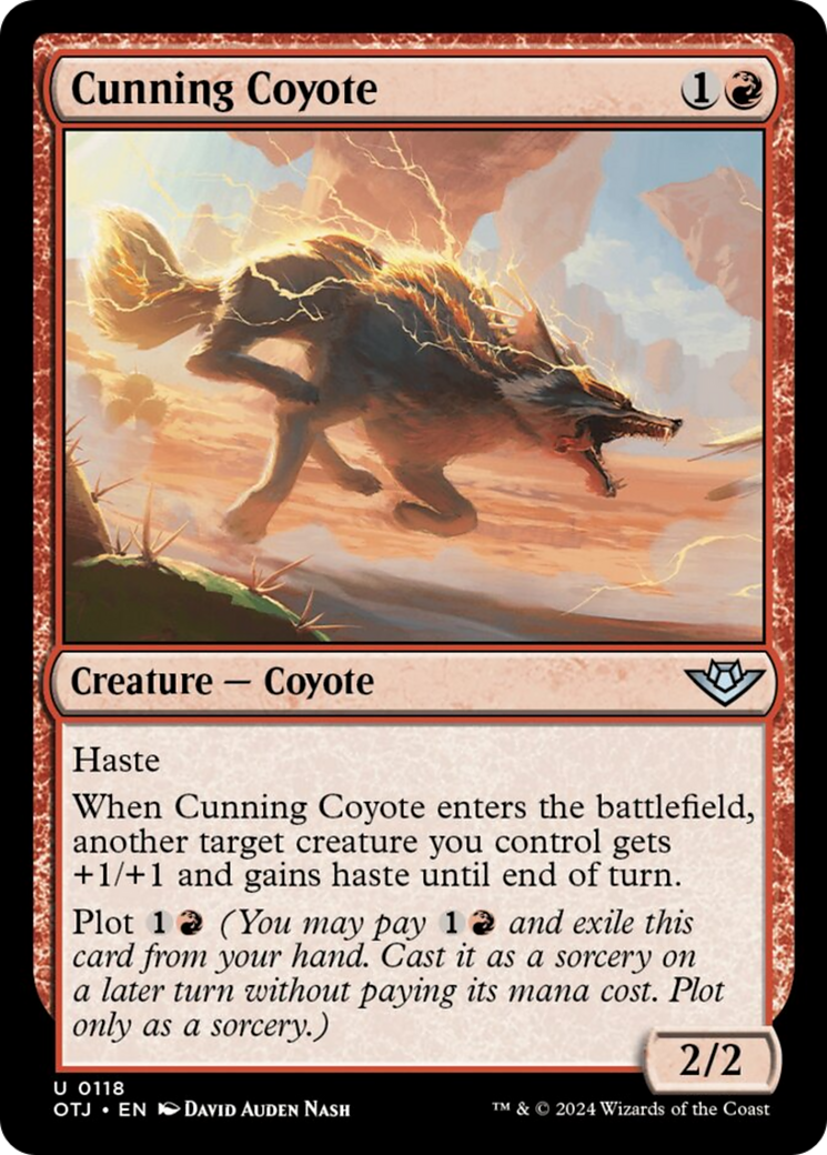 Cunning Coyote [Outlaws of Thunder Junction] | Yard's Games Ltd