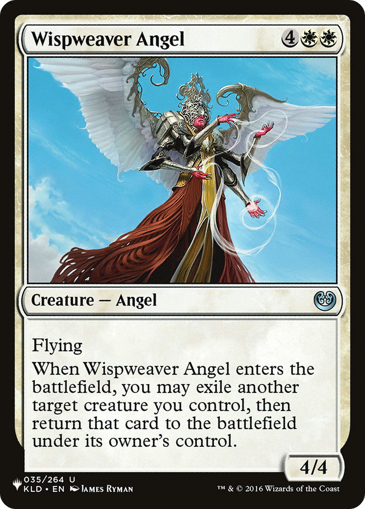 Wispweaver Angel [The List Reprints] | Yard's Games Ltd