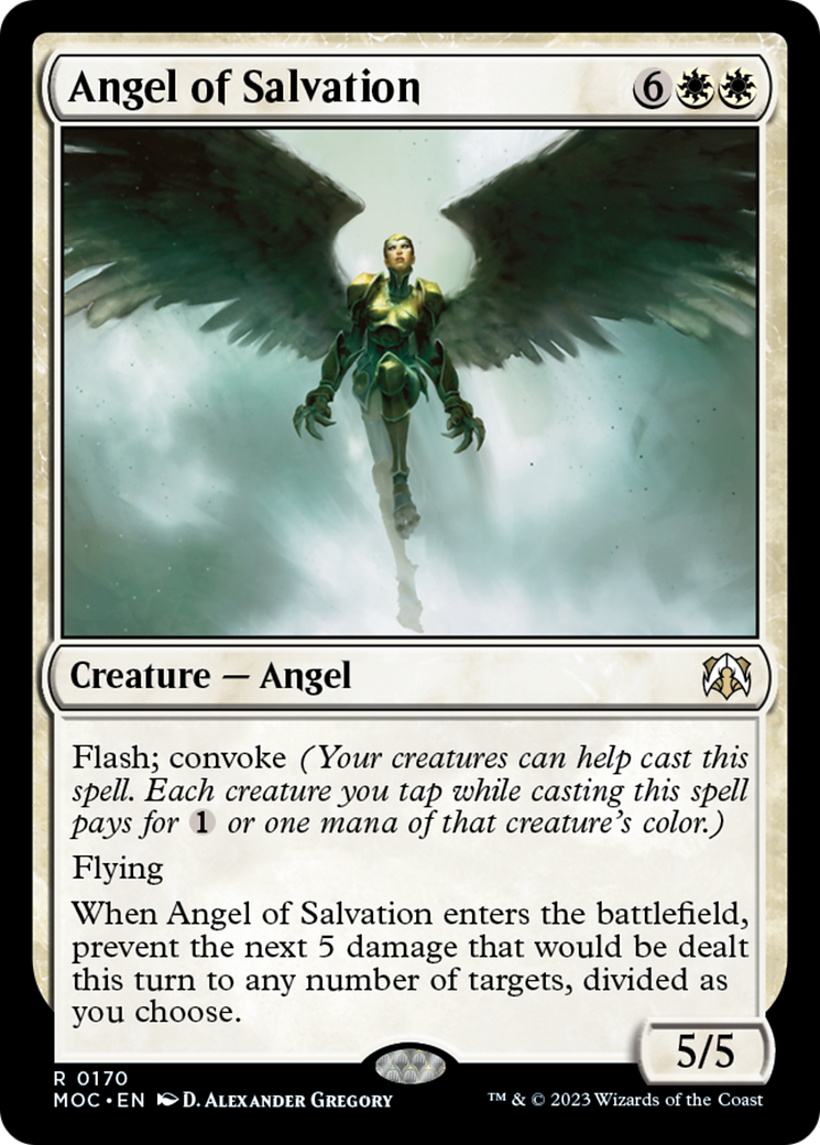 Angel of Salvation [March of the Machine Commander] | Yard's Games Ltd