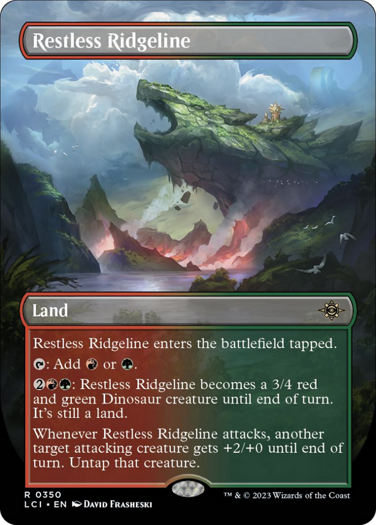 Restless Ridgeline (Borderless) [The Lost Caverns of Ixalan] | Yard's Games Ltd