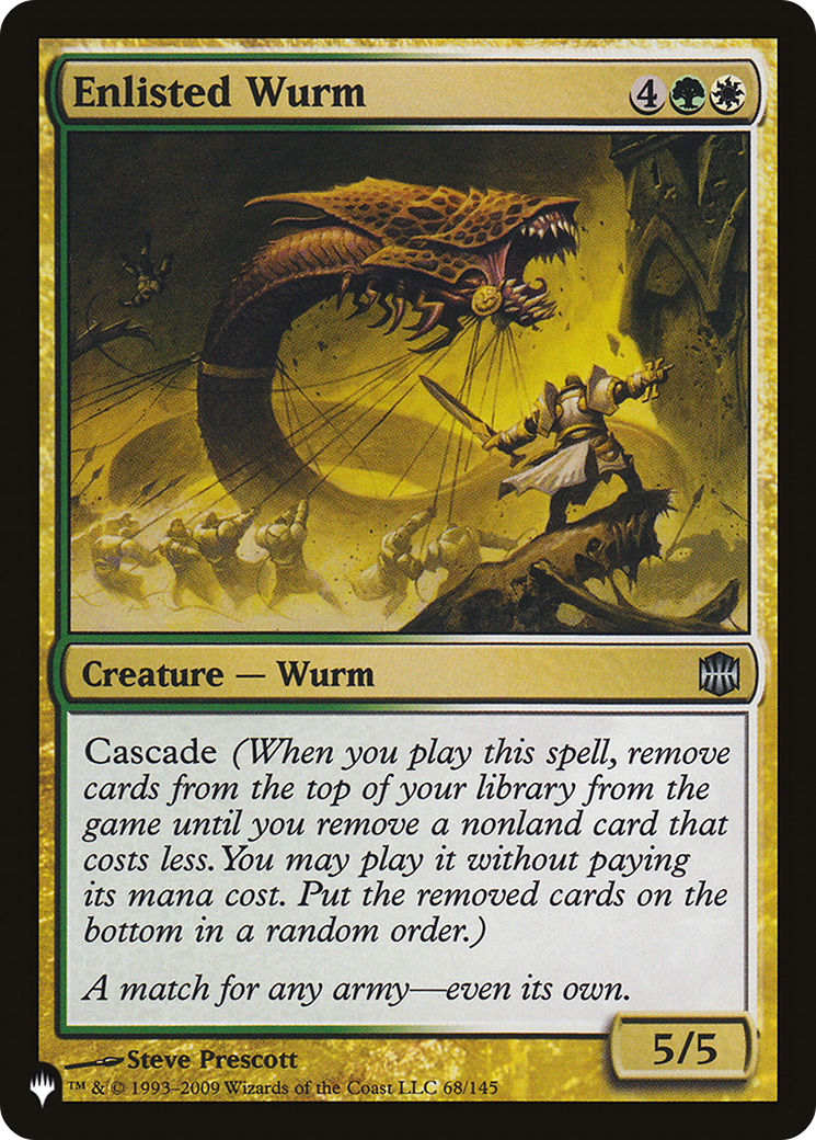 Enlisted Wurm [The List] | Yard's Games Ltd