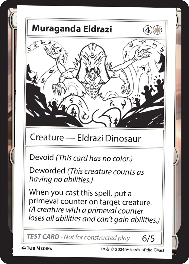 Muraganda Eldrazi [Mystery Booster 2 Playtest Cards] | Yard's Games Ltd