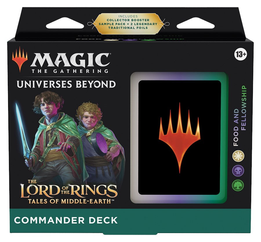 The Lord of the Rings: Tales of Middle-earth - Commander Deck (Food and Fellowship) | Yard's Games Ltd