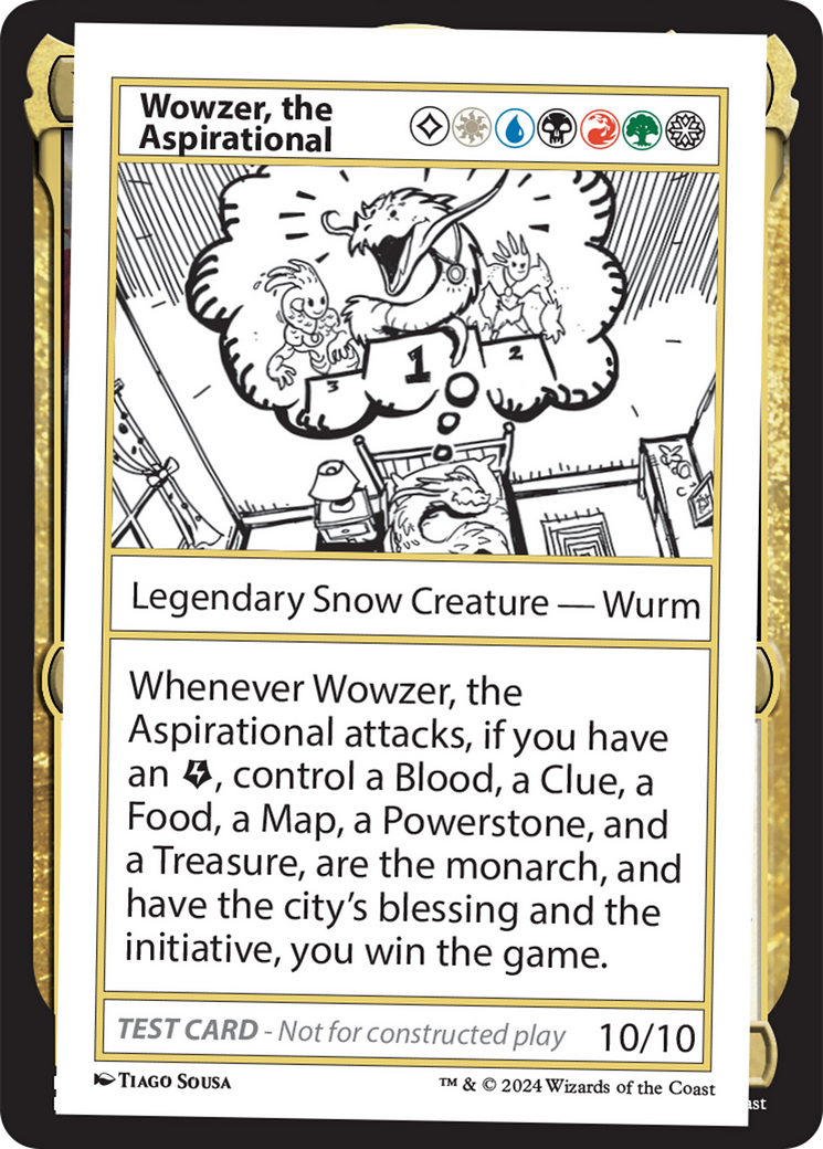 Wowzer, the Aspirational [Mystery Booster 2 Playtest Cards] | Yard's Games Ltd