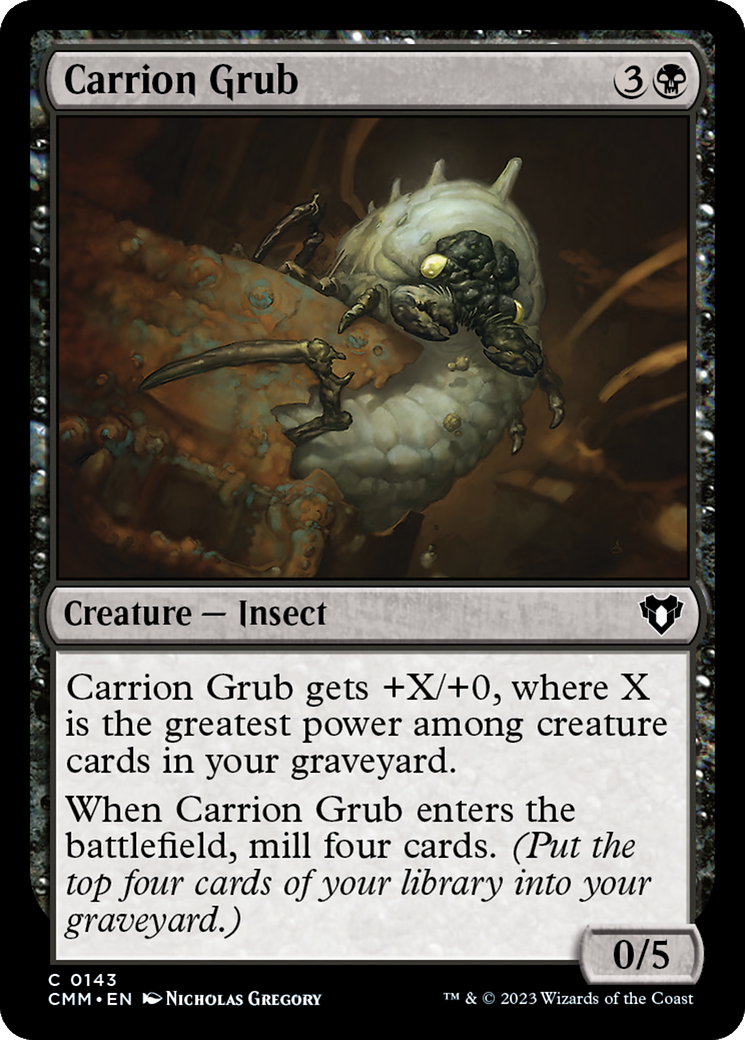 Carrion Grub [Commander Masters] | Yard's Games Ltd