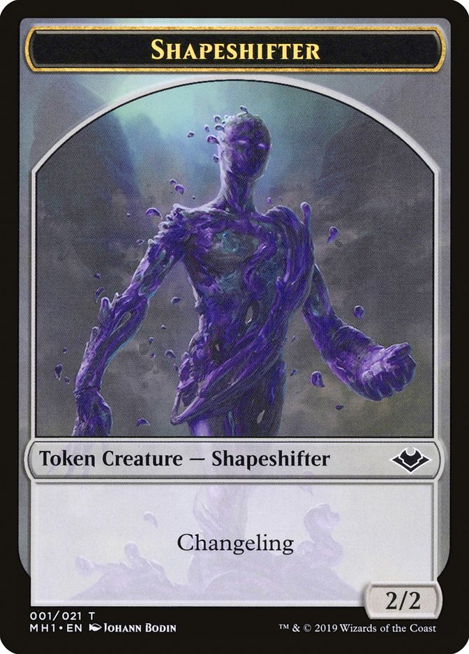 Shapeshifter Token [Modern Horizons Tokens] | Yard's Games Ltd