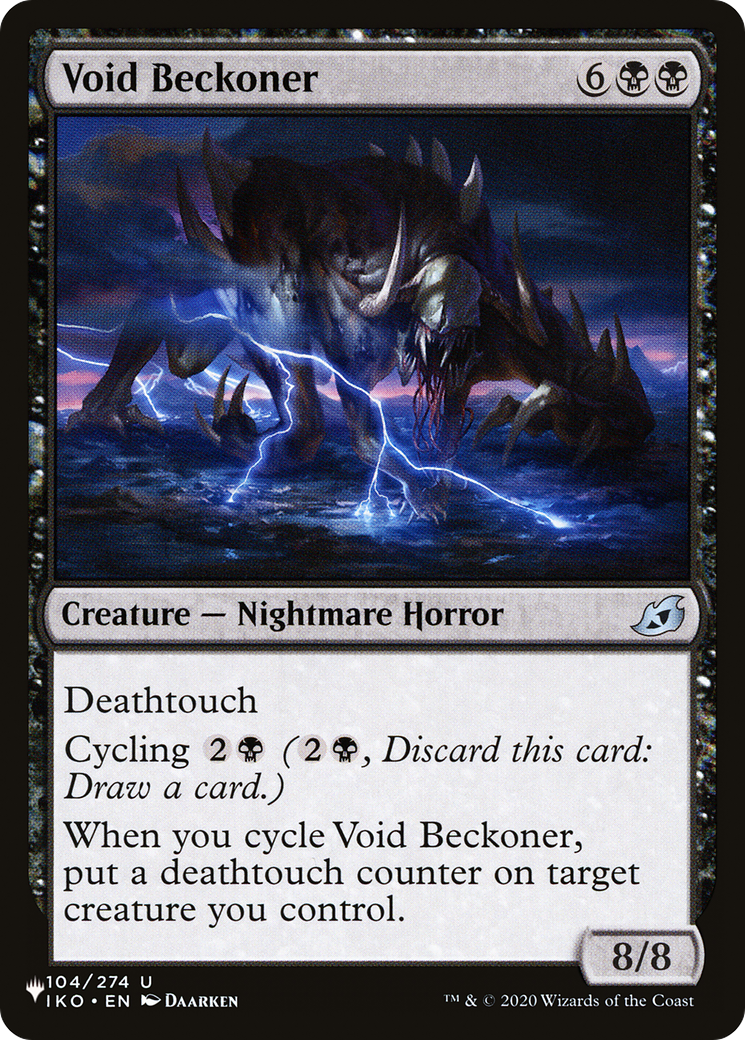 Void Beckoner [The List Reprints] | Yard's Games Ltd