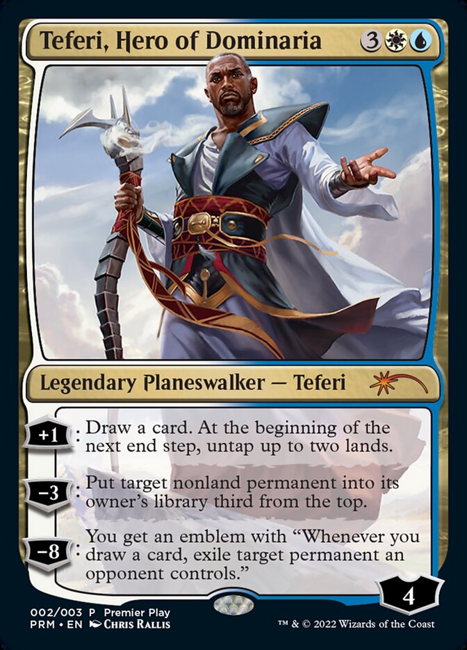 Teferi, Hero of Dominaria [Pro Tour Promos] | Yard's Games Ltd