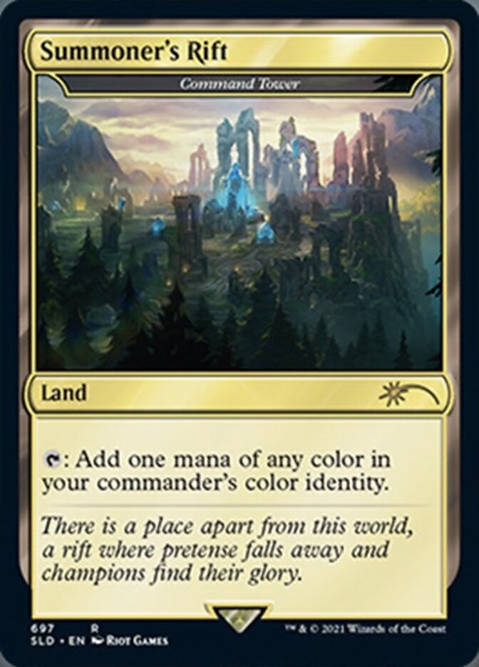 Command Tower - Summoner's Rift [Secret Lair Drop Promos] | Yard's Games Ltd