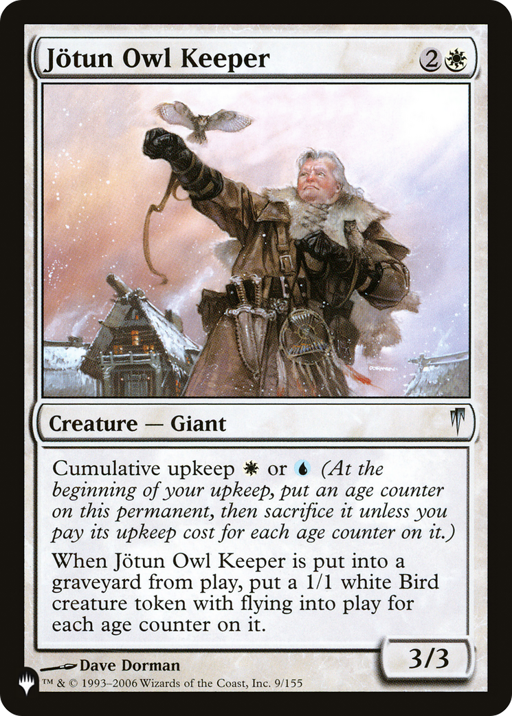 Jotun Owl Keeper [The List] | Yard's Games Ltd