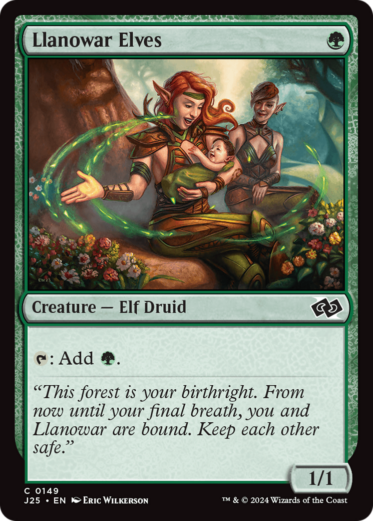 Llanowar Elves [Foundations Jumpstart] | Yard's Games Ltd