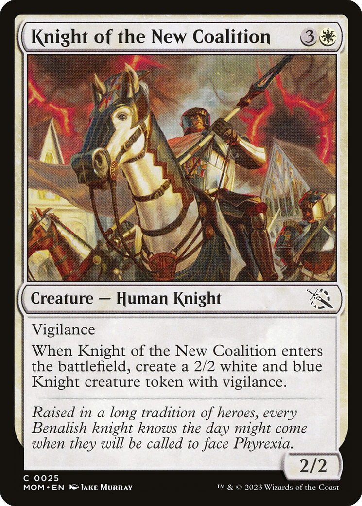 Knight of the New Coalition [March of the Machine] | Yard's Games Ltd