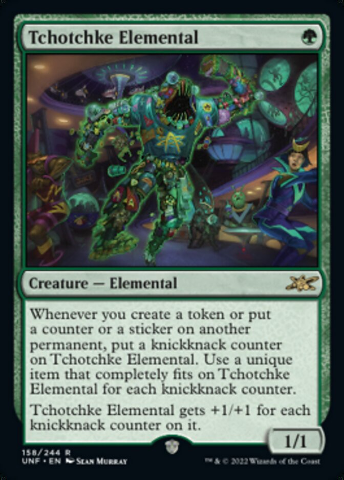 Tchotchke Elemental [Unfinity] | Yard's Games Ltd