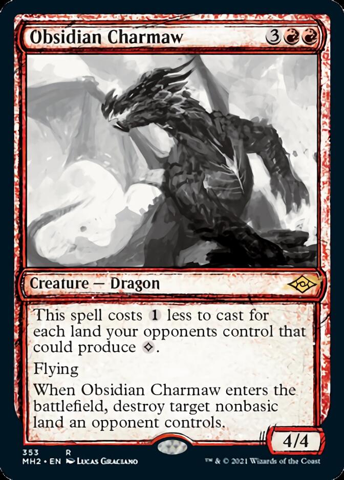 Obsidian Charmaw (Sketch) [Modern Horizons 2] | Yard's Games Ltd