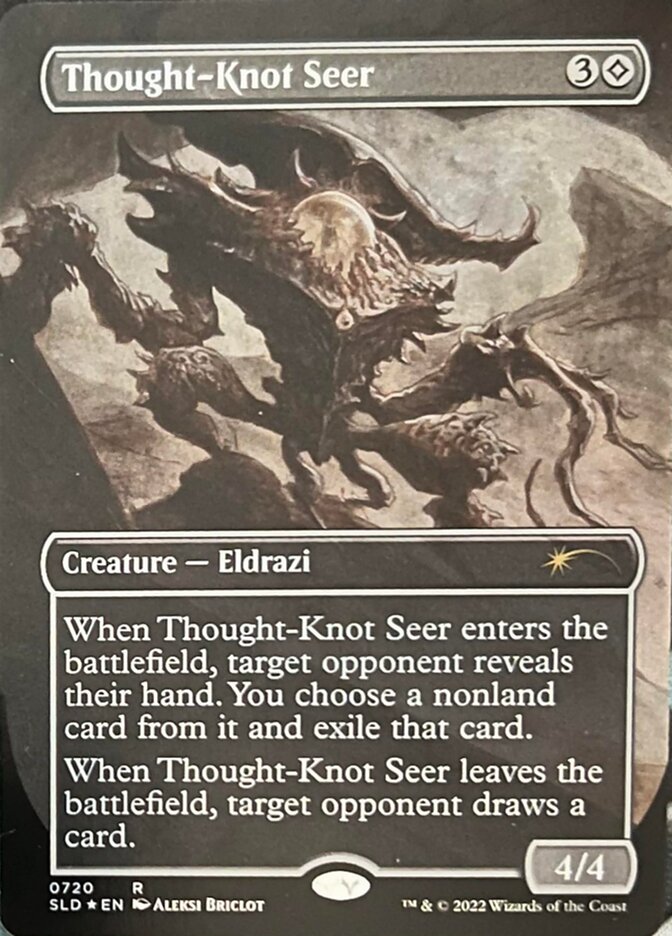 Thought-Knot Seer (720) (Borderless) [Secret Lair Drop Promos] | Yard's Games Ltd