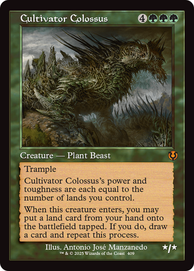 Cultivator Colossus (Retro Frame) [Innistrad Remastered] | Yard's Games Ltd