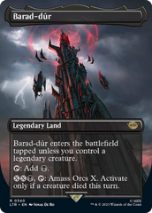 Barad-dur (Borderless Alternate Art) (340) [The Lord of the Rings: Tales of Middle-Earth] | Yard's Games Ltd