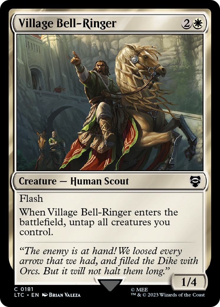 Village Bell-Ringer [The Lord of the Rings: Tales of Middle-Earth Commander] | Yard's Games Ltd