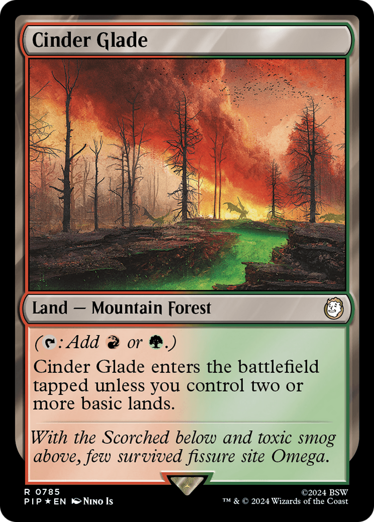 Cinder Glade (Surge Foil) [Fallout] | Yard's Games Ltd