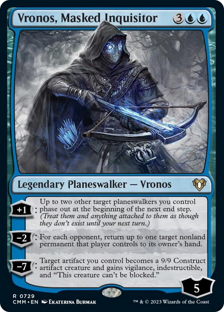 Vronos, Masked Inquisitor [Commander Masters] | Yard's Games Ltd