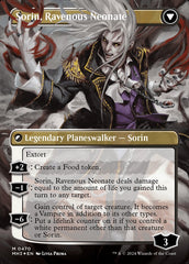 Sorin of House Markov // Sorin, Ravenous Neonate (Borderless) (Textured Foil) [Modern Horizons 3] | Yard's Games Ltd