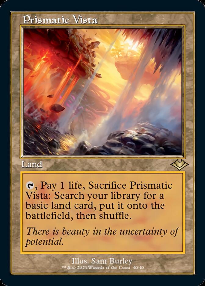 Prismatic Vista (Retro) [Modern Horizons] | Yard's Games Ltd