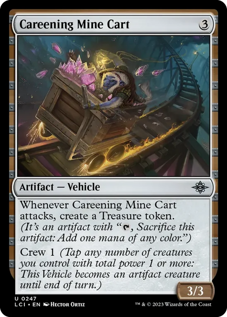 Careening Mine Cart [The Lost Caverns of Ixalan] | Yard's Games Ltd