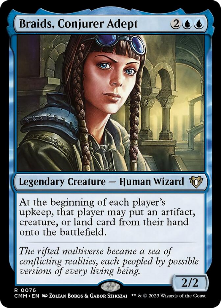 Braids, Conjurer Adept [Commander Masters] | Yard's Games Ltd