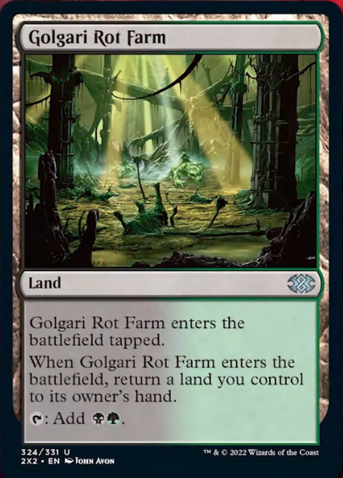 Golgari Rot Farm [Double Masters 2022] | Yard's Games Ltd