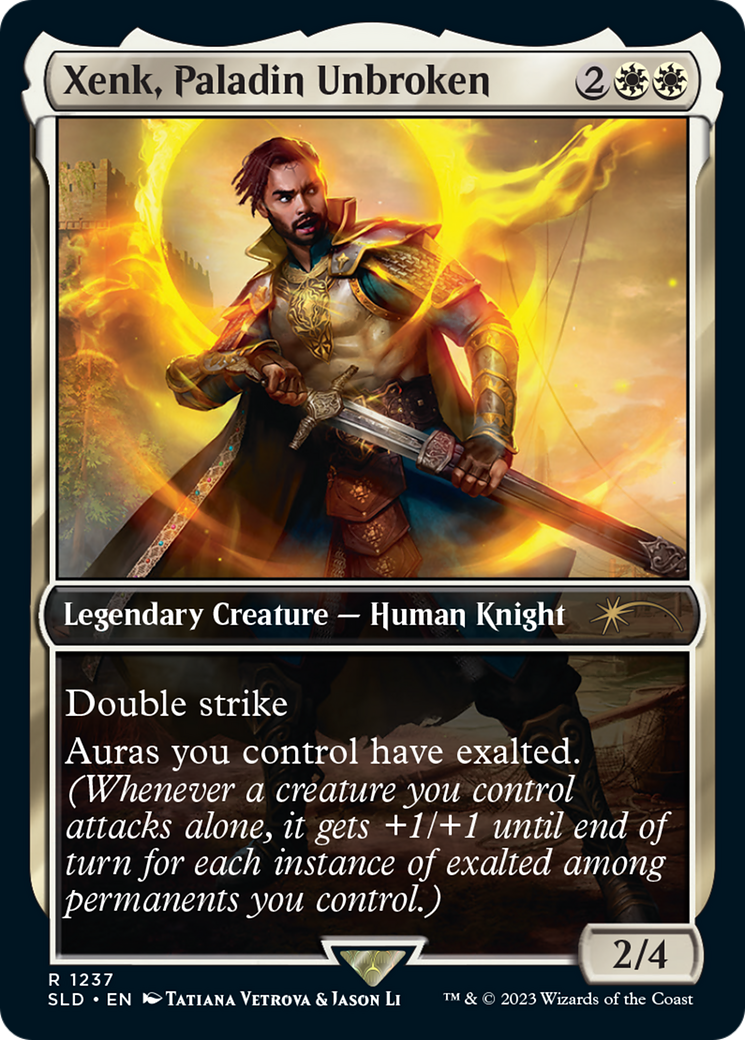 Xenk, Paladin Unbroken [Secret Lair Drop Series] | Yard's Games Ltd