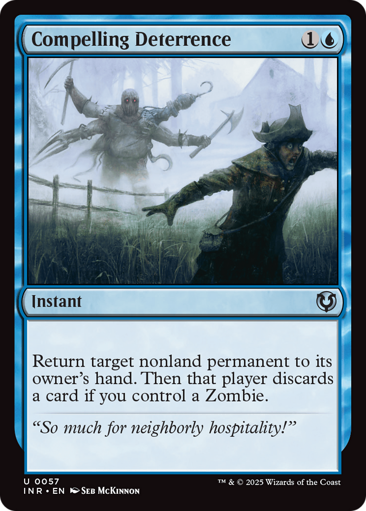 Compelling Deterrence [Innistrad Remastered] | Yard's Games Ltd