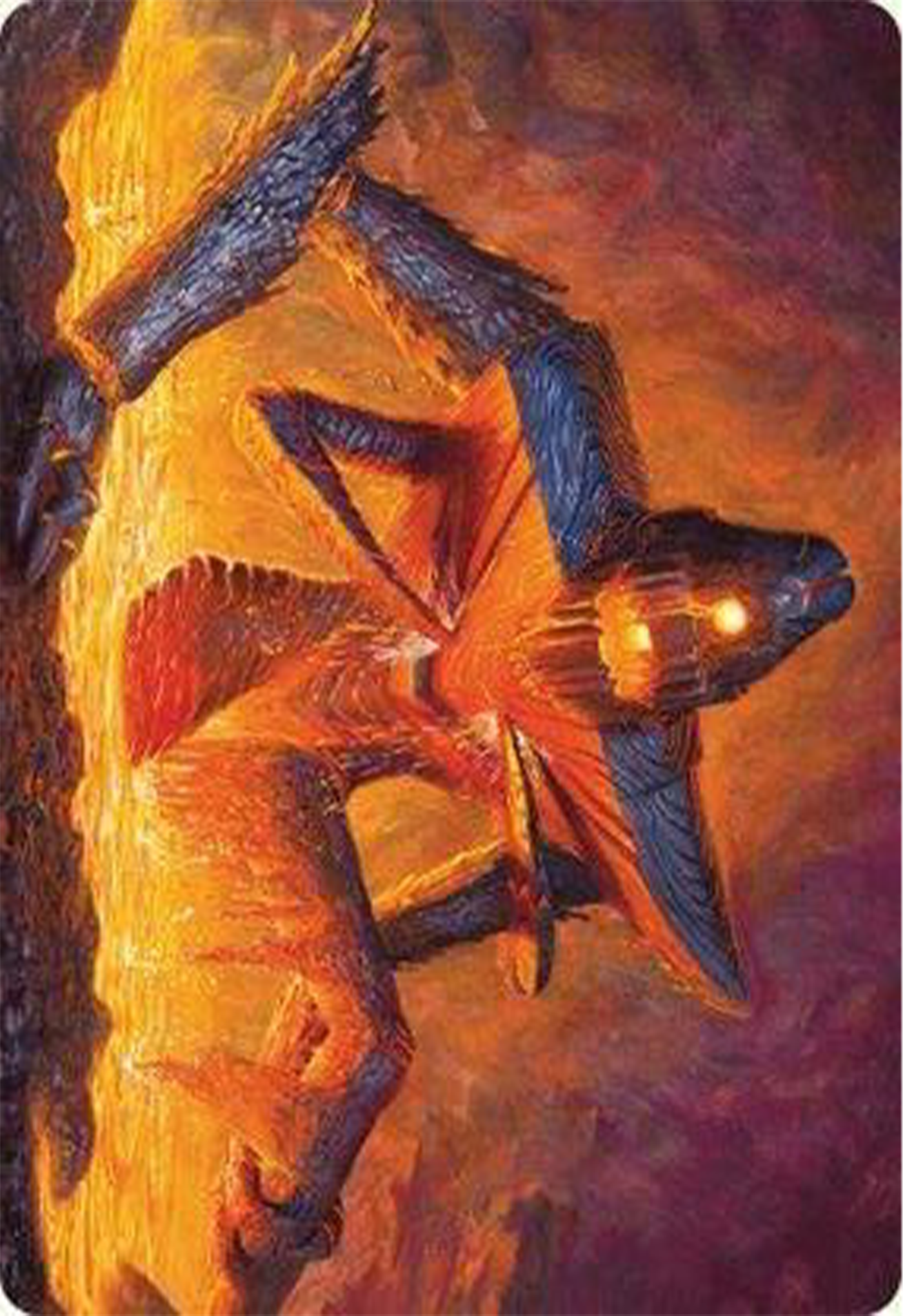 Molten Gatekeeper Art Card [Modern Horizons 3 Art Series] | Yard's Games Ltd