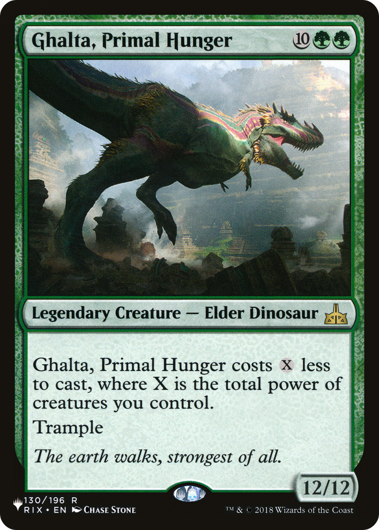 Ghalta, Primal Hunger [The List] | Yard's Games Ltd