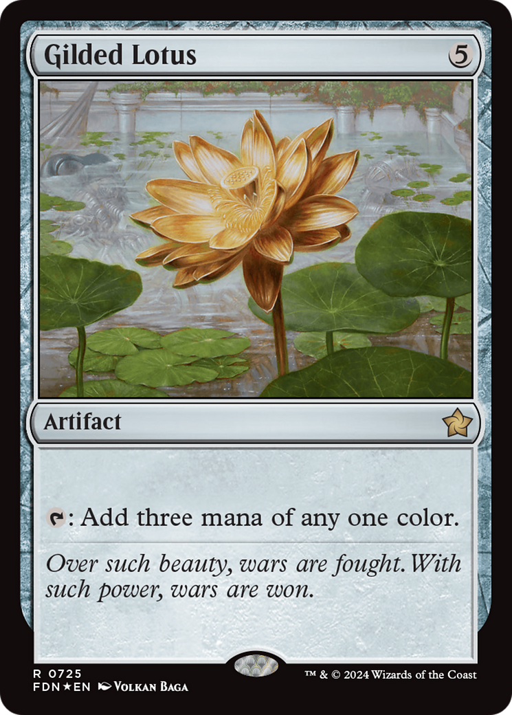 Gilded Lotus [Foundations] | Yard's Games Ltd